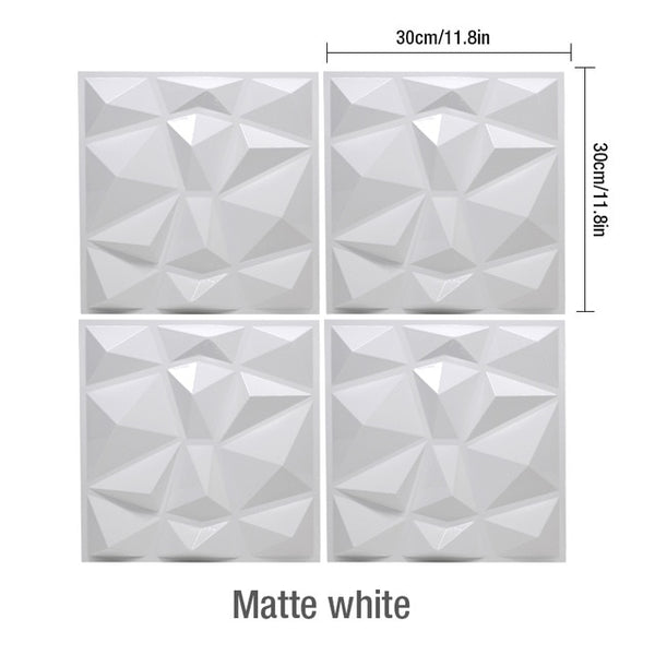 12pcs 50cm 3D wall Panels tiles Mold Wall Stone Wall Art Decor Non