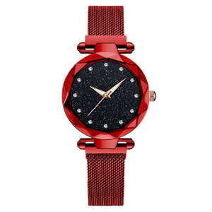 Starry Sky Clock Fashion