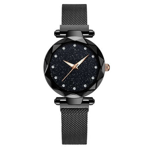 Starry Sky Clock Fashion