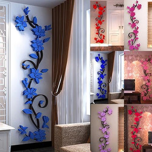 3D Home Creative Refrigerator Sticker Pattern Wall Stickers Home Decoration Kitchen Wall Art Decor