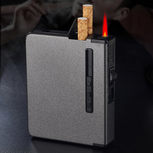 modern lighter that stores cigarettes