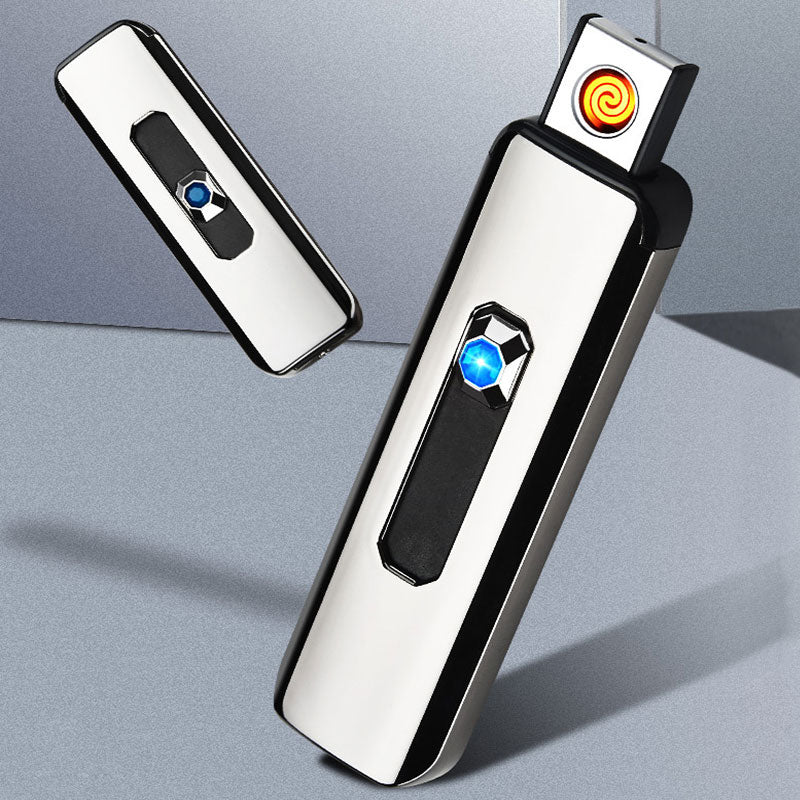 Lighter Windproof Build-in USB Rechargeable Electronic