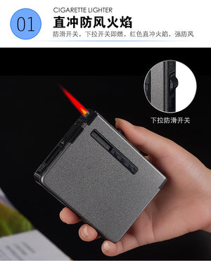 modern lighter that stores cigarettes