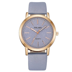 Luxury Brand Leather Quartz Women's Watch Ladies Fashion Watch Women Wristwatch Clock relogio feminino hours reloj mujer saati