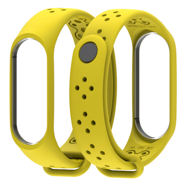 Mi Band 3 4 Strap Bracelet wrist  wach xiomi Mi band3 4 accessories smart brtacelet sport Silicone Strap for Xiaomi mi band 4 3