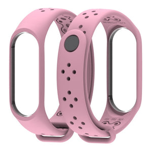 Mi Band 3 4 Strap Bracelet wrist  wach xiomi Mi band3 4 accessories smart brtacelet sport Silicone Strap for Xiaomi mi band 4 3