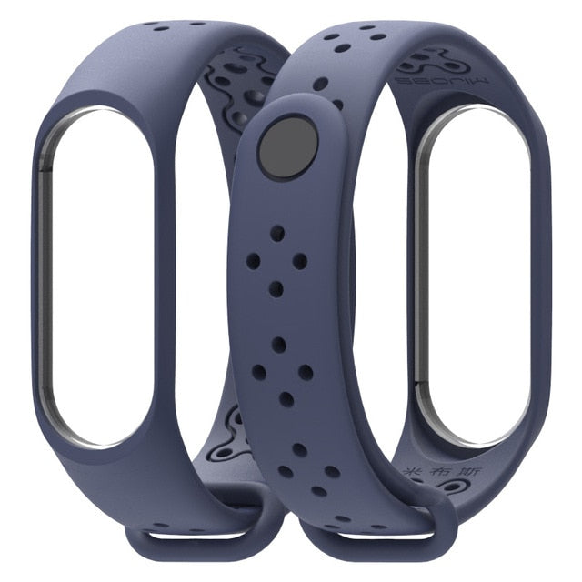 Mi Band 3 4 Strap Bracelet wrist  wach xiomi Mi band3 4 accessories smart brtacelet sport Silicone Strap for Xiaomi mi band 4 3