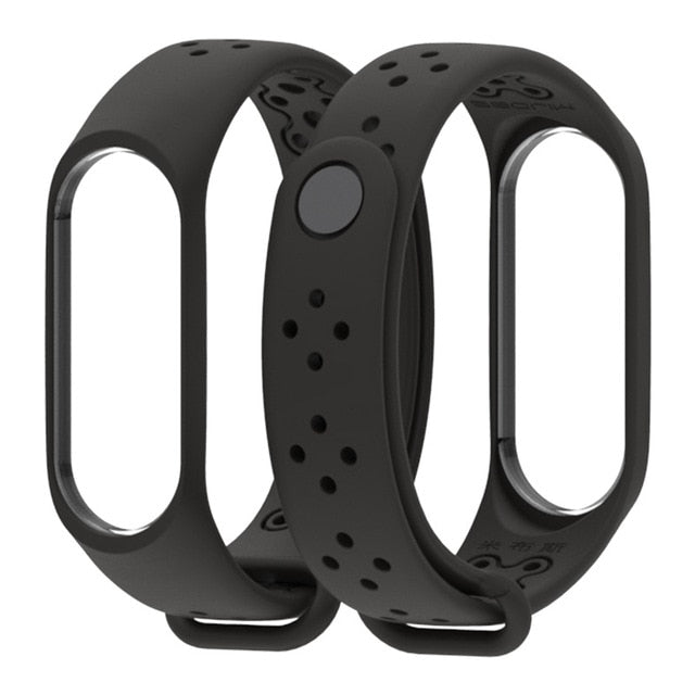 Mi Band 3 4 Strap Bracelet wrist  wach xiomi Mi band3 4 accessories smart brtacelet sport Silicone Strap for Xiaomi mi band 4 3