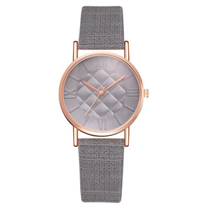 Fashion Women Leather Band Dress Quartz Wrist Watches Luxury Top Brand White Casual Ladies Wristwatch Relogio Feminino