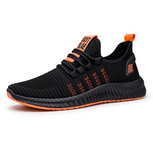 2019 New Men Sneakers Mesh Casual Shoes Lac-up Shoes Men Lightweight Comfortable Breathable Walking Sneakers Zapatillas Hombre