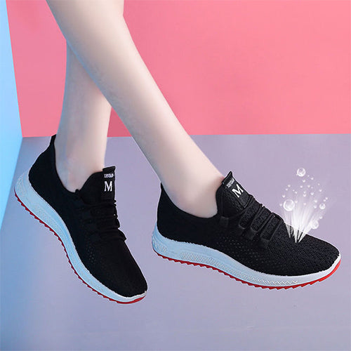Women Vulcanized Summer Running Shoes For Female Slip on Sneakers Mesh Breathable Sports Shoes Women's Athletic Footwear