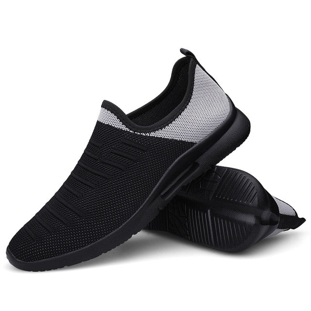 2020 Mens Casual Shoes Men Slip-on Sock Sneakers Breathable Light Leisue Walking Jogging Running Tenis Masculino Adulto